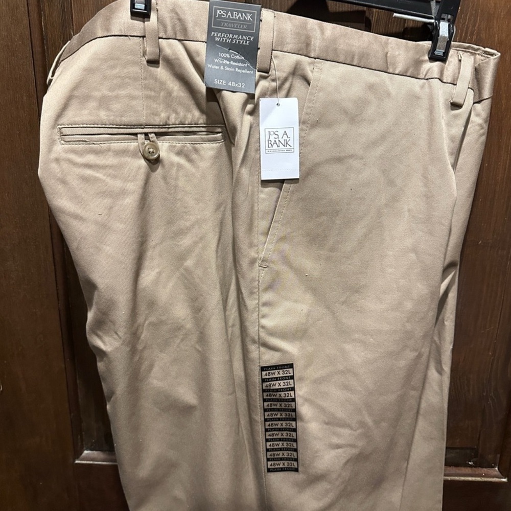 Jos. A. Bank Men's Tan Chinos